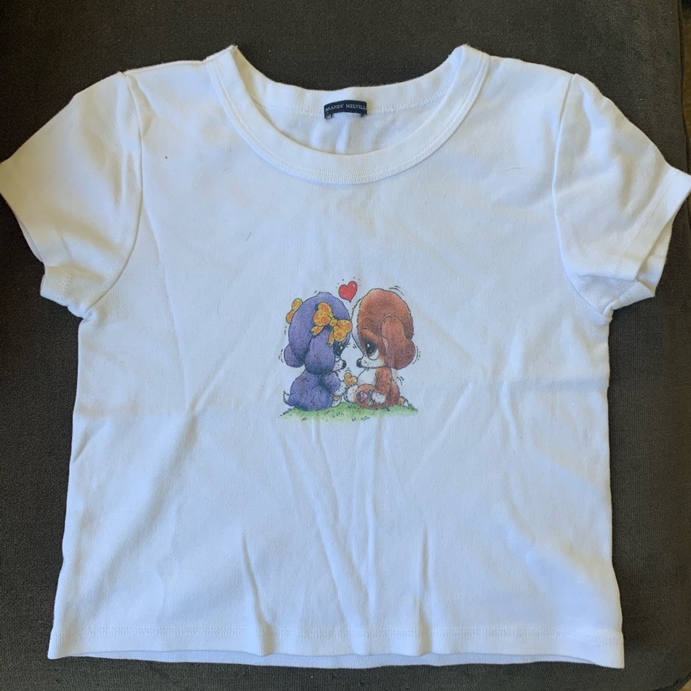 BRAND NEW NEVER WORN Brandy Melville graphic top